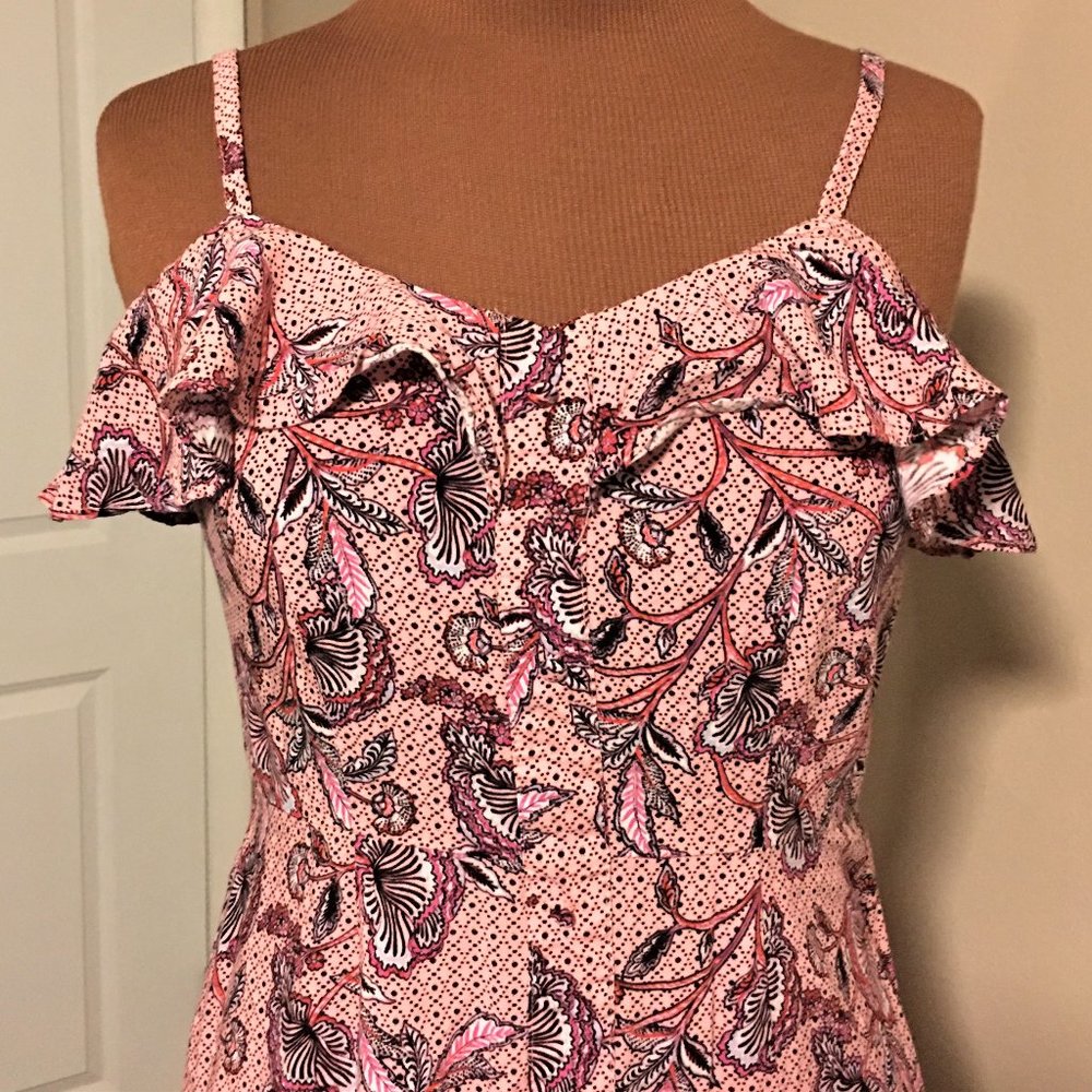 HOPE & HARLOW Bazaar Floral Maxi Dress  |  Size 6 - Picture 4 of 13